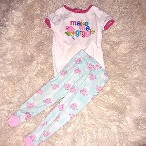 Peppa pig pjs 2t